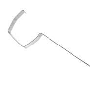 Fer Support de Gouttière 200mm Argenté pour Toit | Installation sans Outil, Limite L’affaissement, pour Maisons, Couvreurs et Nouvelles Poses, Gestion Pluie