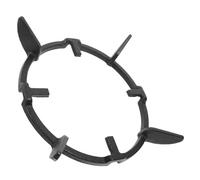 Fer Support Wok Noir en pour Cuisinière à Gaz | Anneau à Griffes Multiples Poignées, Patins Antidérapants, Pièce de Rechange pour Brûleur