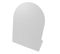 Fer Tableau Mémo Magnétique Blanc de Bureau support | Affichage Vertical Stable, Surface Magnétique, pour Listes, Citations et Rappel au Bureau, Style Moderne