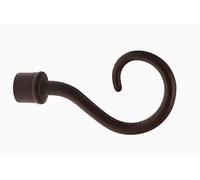 Fer Tendance | Ø20 | 1 Embout Crosse | Rouille Sablé