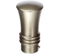 Fer Tendance | Ø20 | 1 Embout Pommeau | Chrome Satiné