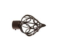 Fer Tendance | Ø20 | 1 Embout Riad | Rouille Sablé