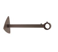 Fer Tendance | Ø20 | 1 Support Mur à Œil Réglable 9-14CM | Taupe