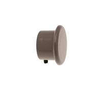 Fer Tendance | Ø20 | 2 Embouts Bouchon | Taupe