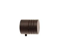 Fer Tendance | Ø20 | 2 Embouts Cylindre | Rouille Sablé