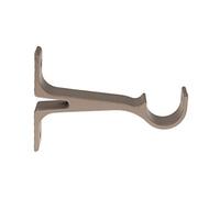 Fer Tendance | Ø20 | 2 Supports Mur Equerre 7,5CM | Chrome Satiné