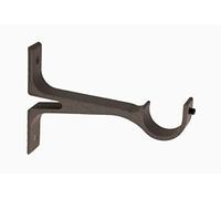 Fer Tendance | Ø20 | 2 Supports Mur Equerre 7,5CM | Graphite