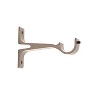 Fer Tendance | Ø20 | 2 Supports Mur Equerre 7,5CM | Taupe
