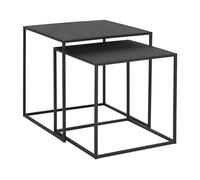 Fera - Set de 2 tables d'appoint 1x LxWxH 40x40x40cm