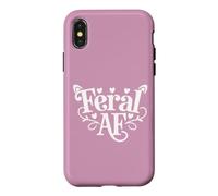 Feral AF Feral Summer Sarcastic Coque pour iPhone X/XS