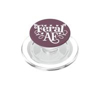 Feral AF Feral Summer Sarcastic PopSockets PopGrip pour MagSafe