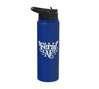 Feral AF Feral Summer Sarcastic Stainless Steel Insulated Water Bottle