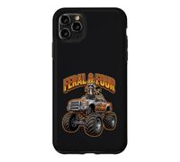 Feral and Four Off-Road Truck 4e Anniversaire Raton Laveur garçon Coque pour iPhone 11 Pro Max