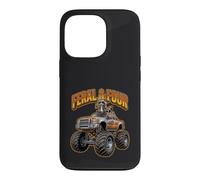 Feral and Four Off-Road Truck 4e Anniversaire Raton Laveur garçon Coque pour iPhone 13 Pro