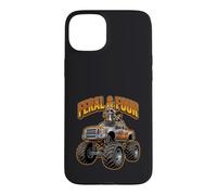 Feral and Four Off-Road Truck 4e Anniversaire Raton Laveur garçon Coque pour iPhone 15 Plus