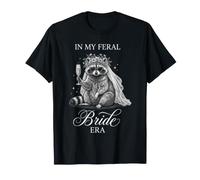 Feral Bride Era Raccoon : Enterrement de Vie de Jeune Fille T-Shirt