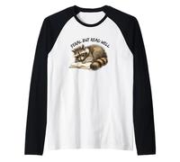 Feral But Read Well Manche Raglan
