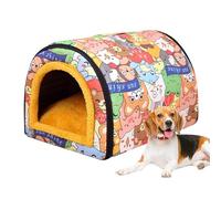 Feral Cat House Outdoor | Weatherproof Warm Cat Shelter For Winter | Cat Beds For Cold Weather, Pet House For Outside Community Cats, Strays, And Ferals
