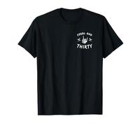 Feral et Ses Trente Trente Trente Ans Rock on Hand Bats T-Shirt