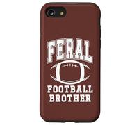 Feral Football Brother Loud Proud Football Bro Greatest Fan Coque pour iPhone SE (2020) / 7/8