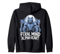 Feral Mind Alphaheart Werewolf Strength Sweat à Capuche