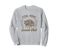 Feral Moms Social Club Raton Laveur Vintage Sweatshirt