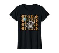 Feral Raccoon, Professeur de cinquième année drôle, rentre à l'école T-Shirt Graphique avec Valeur