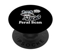 Feral Scan Raton Laveur Radiologie X-Ray Tech Humour médical PopSockets PopGrip Adhésif