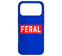 Feral T-Shirt Humoristique Auto-obsolète pour Animal Sauvage Coque pour iPhone 17 Pro Max