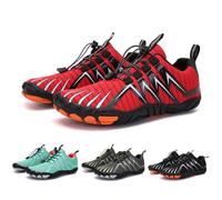 Feral Walk Light Chaussures Unisexes, Chaussures Pieds Nus Feral Walk Light orthopédiques, minimalistes, antidérapantes. (Rouge-B, Adulte, 40, Numérique, Système Taille Chaussures EU, Moyen)
