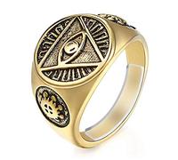 Feramox Taille de la bague de réglage pour courroie Anneaux Baguier invisible de réglage de coupe pour homme Large Anneaux (Plus Large que 3 mm)