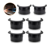 FERCAISH Lot de 6 doublures de table de billard en plastique durable pour table de billard