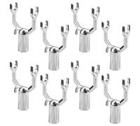 FERCAISH Lot de 8 supports d'arbres, supports de plantes, pinces à branches en métal pour arbres fruitiers, supports de plantes, béquilles d'arbres, cages à plantes réutilisables, pour arbres