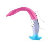 ferch Extra long anal plug Dildo, 41cm flexible silicone liquide plug plug anal vaginal dilatateur massage de la prostate stimulant adulte érotique sex toys pour les hommes et les femmes (16IN)