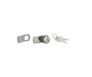FERCO by THIRARD - Batteuse avec came pour boîte aux lettres, nickel, longueur 19mm, 2 clés