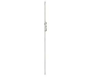 FERCO by THIRARD Boîtier de Serrure Encastrable à Cylindre, Axe 28 mm, Gris | Modèle Fenster, Pour Porte Fenêtre, 2 Points, Hauteur 1530 mm, Réf. G-22682-45-0-1, Carré 7 mm, Réversible Droite/Gauche