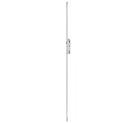 FERCO by THIRARD Boîtier de Serrure Encastrable à Cylindre, Axe 35 mm, Gris | Modèle Fenster, Pour Porte Fenêtre, 2 Points, Hauteur 1530 mm, Réf. G-22782-15-0-1, Carré 7 mm, Réversible Droite/Gauche