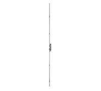 FERCO by THIRARD Boîtier de Serrure Encastrable à Cylindre, Axe 40 mm, Gris | Modèle Europa, Pour Porte Bois/pvc, 5 Points, Hauteur 2150 mm, Réf. 6-33162-01-0-1, Entraxe 70 mm, Carré 7 mm, Acier