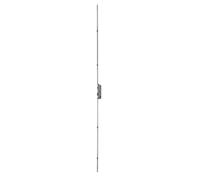 FERCO by THIRARD Boîtier de Serrure Encastrable à Cylindre, Axe 50 mm, Gris | Modèle Secury, Pour Porte d'Entrée, 5 Points, Hauteur 2150 mm, Réf. 6-31998-17-0-1, Carré 7 mm, Bouts Carrés, Acier