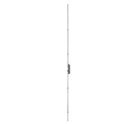 FERCO by THIRARD Boîtier de Serrure Encastrable à Cylindre, Carré 8 mm | Modèle Secury, Axe 40 mm, Pour Porte d'Entrée, 5 Points, Hauteur 2285 mm, Réf. 6-26460-01-0-1, Gris, Bouts Carrés, Acier