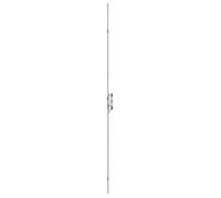 FERCO by THIRARD - Boîtier de Serrure Encastrable Europa à Cylindre - Porte Bois/PVC - Axe 50 mm - 3 Points - Hauteur Totale 2150 mm - Serrure Réversible - Verrouillage Par Relevage - Gris