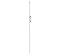 FERCO by THIRARD - Boîtier de Serrure Encastrable Fenster à Cylindre - Porte Fenêtre - Axe 28 mm - 2 Points - H. 1530 mm - Réversible - Verrouillage Par Pêne Haut et Bas - Sécurité Optimale - Gris