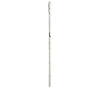 FERCO by THIRARD Prolongateur, 620x16 mm, Unijet, Réf. A-01197-36-0-1, Gris | Pour Crémone Ajustable avec 1 Galet, Acier, Finition Argent, Garantie 10 Ans, Fabriqué en France