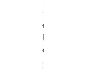 FERCO by THIRARD Serrure Encastrable à Cylindre, Axe 40 mm, Hauteur 2150 mm | Modèle Fercomatic, Pour Porte d'Entrée, 5 Points, Réf. 6-33182-01-0-1, Gris, Entraxe 70 mm, Carré 7 mm, Bouts Carrés, Acier