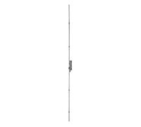 FERCO by THIRARD Serrure Encastrable à Cylindre pour Porte Bois/pvc, Gris | Modèle Europa, Axe 50 mm, 5 Points, Hauteur 2150 mm, Réf. 6-33604-01-0-1, Entraxe 92 mm, Carré 7 mm, Réversible Droite/Gauche