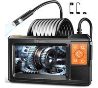 Ferdiiz Camera Endoscopique Double Lentille 5M 1080P HD 4,3 Pouces Camera Inspection Canalisation Idéal pour Auto Plomberie