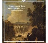 Ferdinand Ries : Quatuors Pour Flûte, Vol 3 - Cd Album