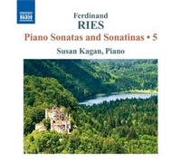 Ferdinand Ries Sonates Et Sonatines Pour Piano (Volume 5)