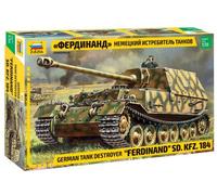 Ferdinand Sd.kfz 184 Réservoir Plastique Kit 1:3 5 Model Zvezda