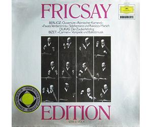 Ferenc Fricsay - Fricsay-Edition, Serie 6/Vol. 4 - Berlioz: Ouvertüre 'Römischer Karneval', 'Fausts Verdamnis' (Sylphentanz und Rakoczy-Marsch) / Dukas: Der Zauberlehrling / Bizet: Carmen [Vinyl LP] [Schallplatte]